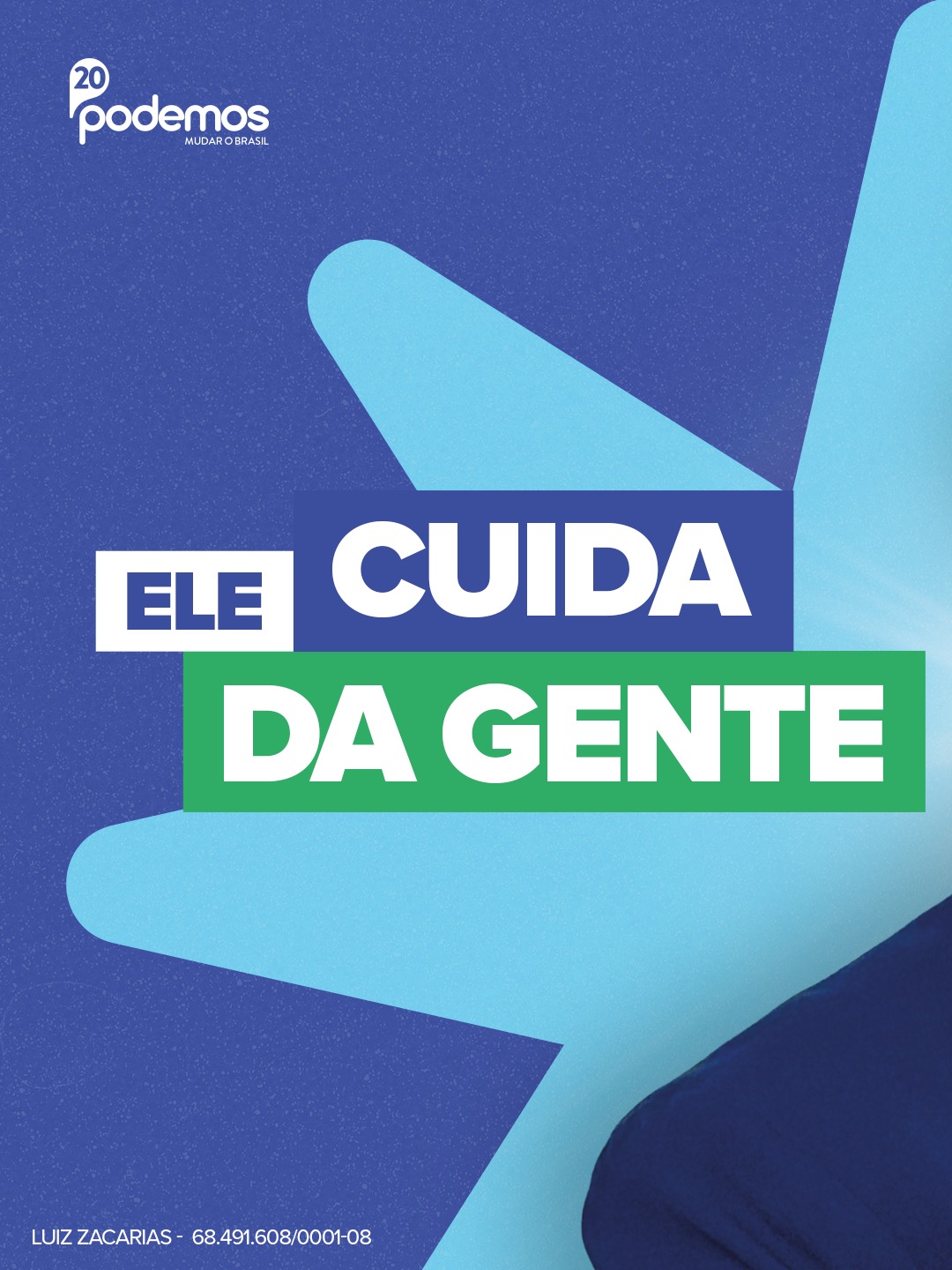 Luiz Zacarias em visita à cidade