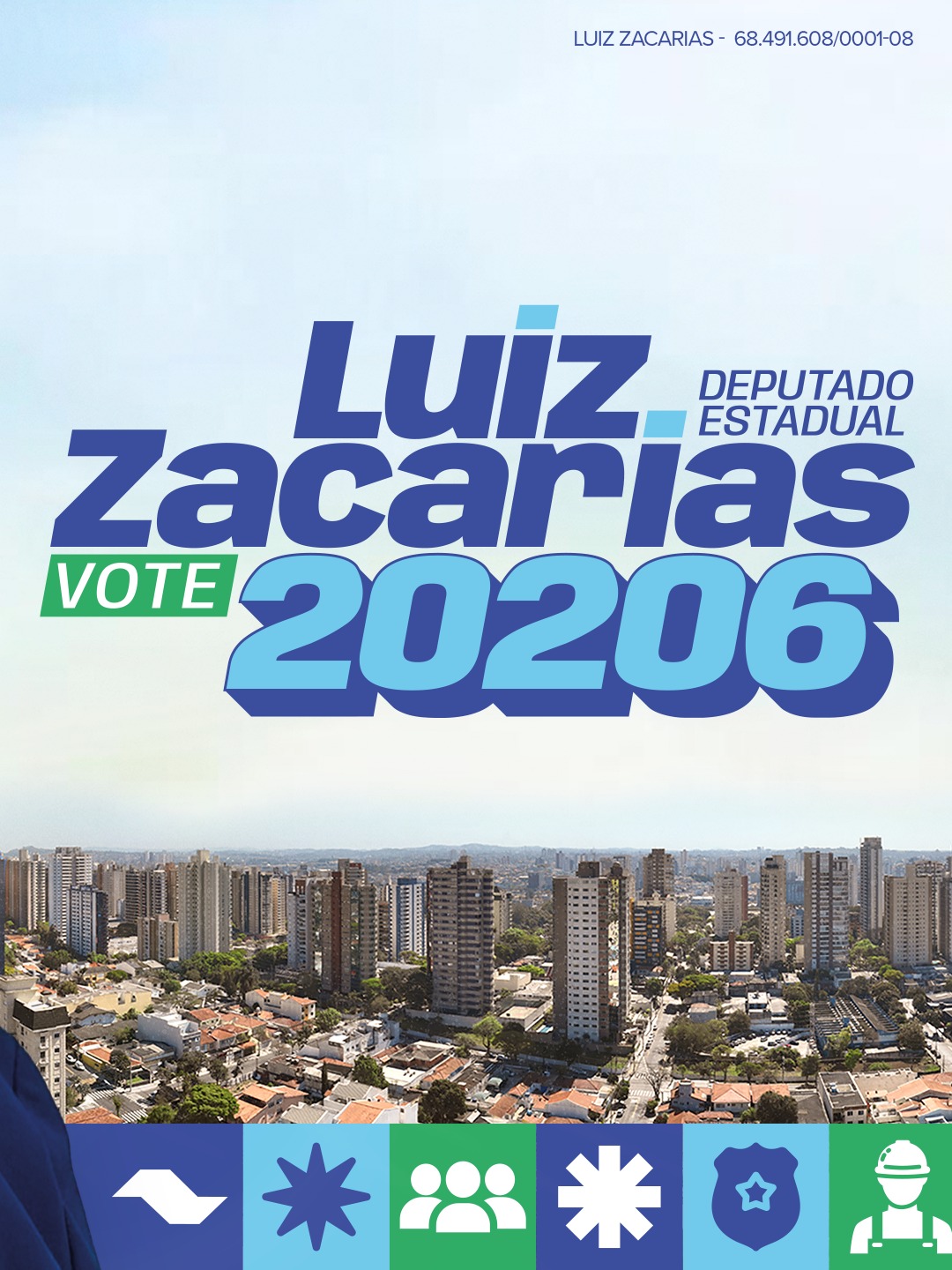 Zacarias com a população